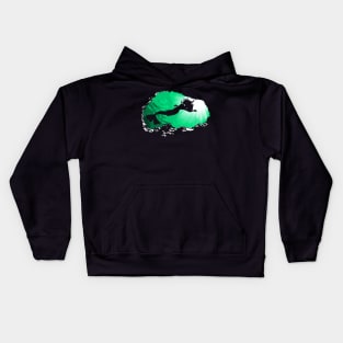 Mermaid Underwater Kids Hoodie